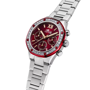OROLOGIO LOTUS 18872/3 BORDEAUX CINGHIA ACCIAIO INOSSIDABILE 316L, DONNA