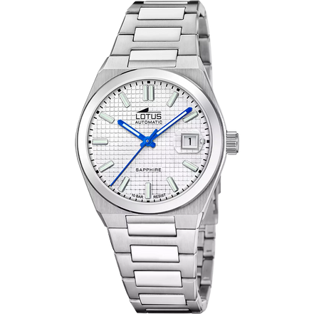 LOTUS - OROLOGIO  AUTOMATIC 18999/1 GRIGIO CINGHIA ACCIAIO INOSSIDABILE 316L