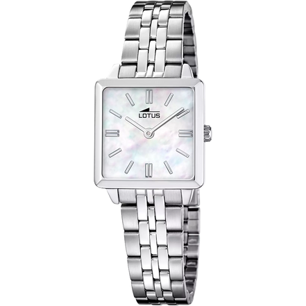 LOTUS  - OROLOGIO OLD MONEY 19010/1 MADREPERLA CINGHIA ACCIAIO INOSSIDABILE