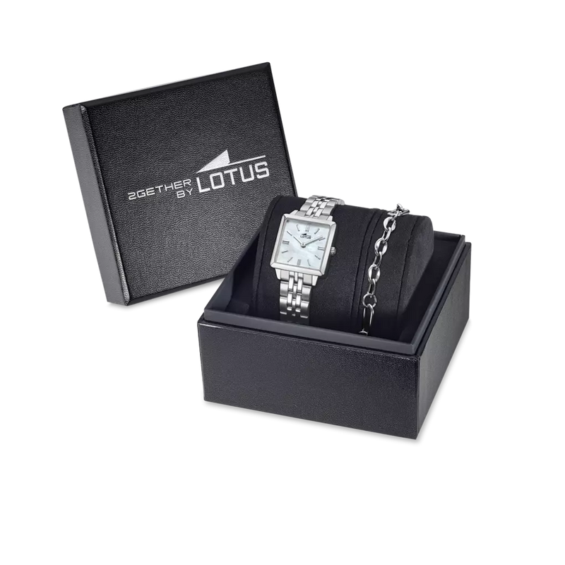 LOTUS  - OROLOGIO OLD MONEY 19010/1 MADREPERLA CINGHIA ACCIAIO INOSSIDABILE