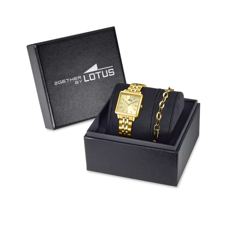 LOTUS - OROLOGIO OLD MONEY 19011/2 ORO CINGHIA ACCIAIO INOSSIDABILE