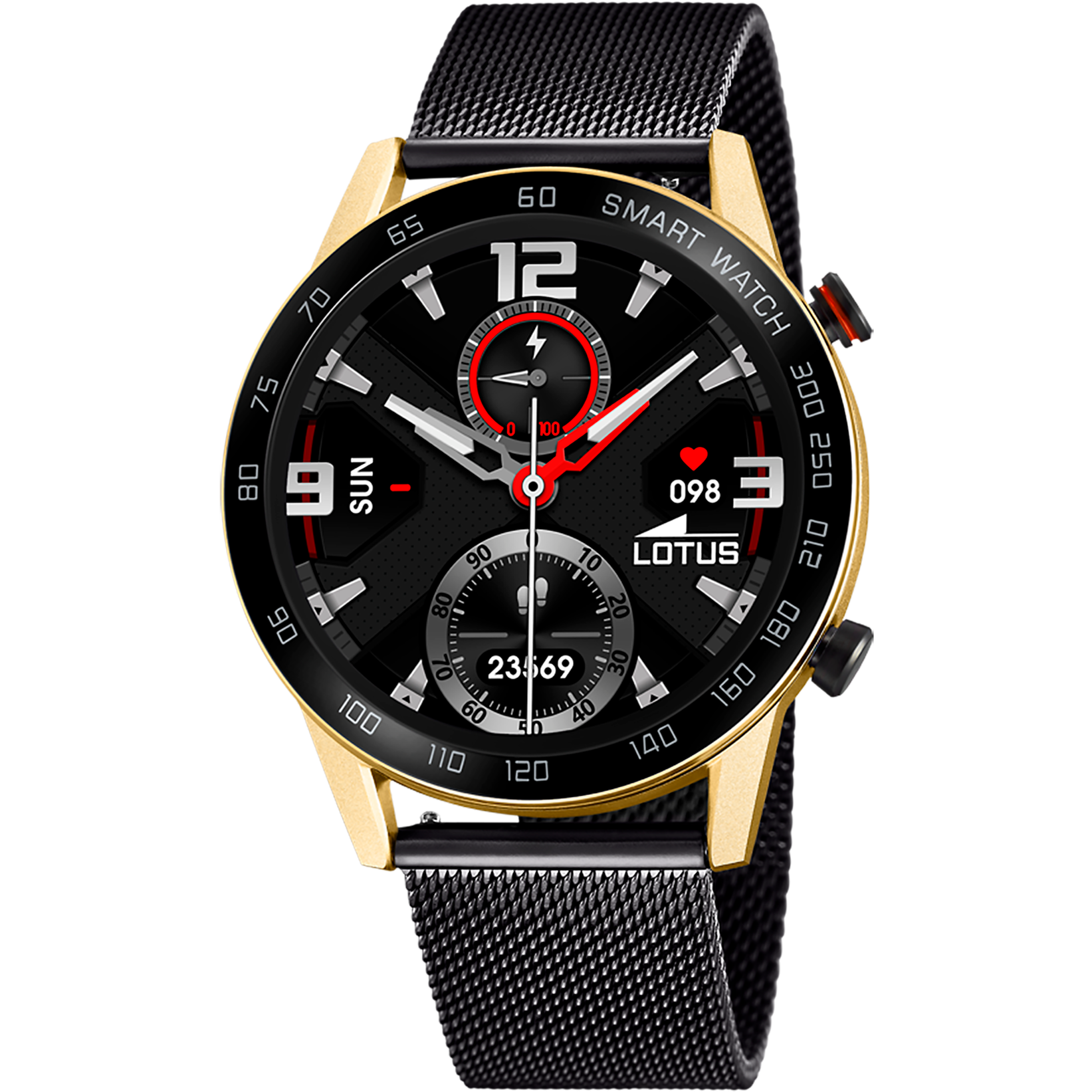 Lotus orologio 45mm uomo digitale in acciaio 50019/1