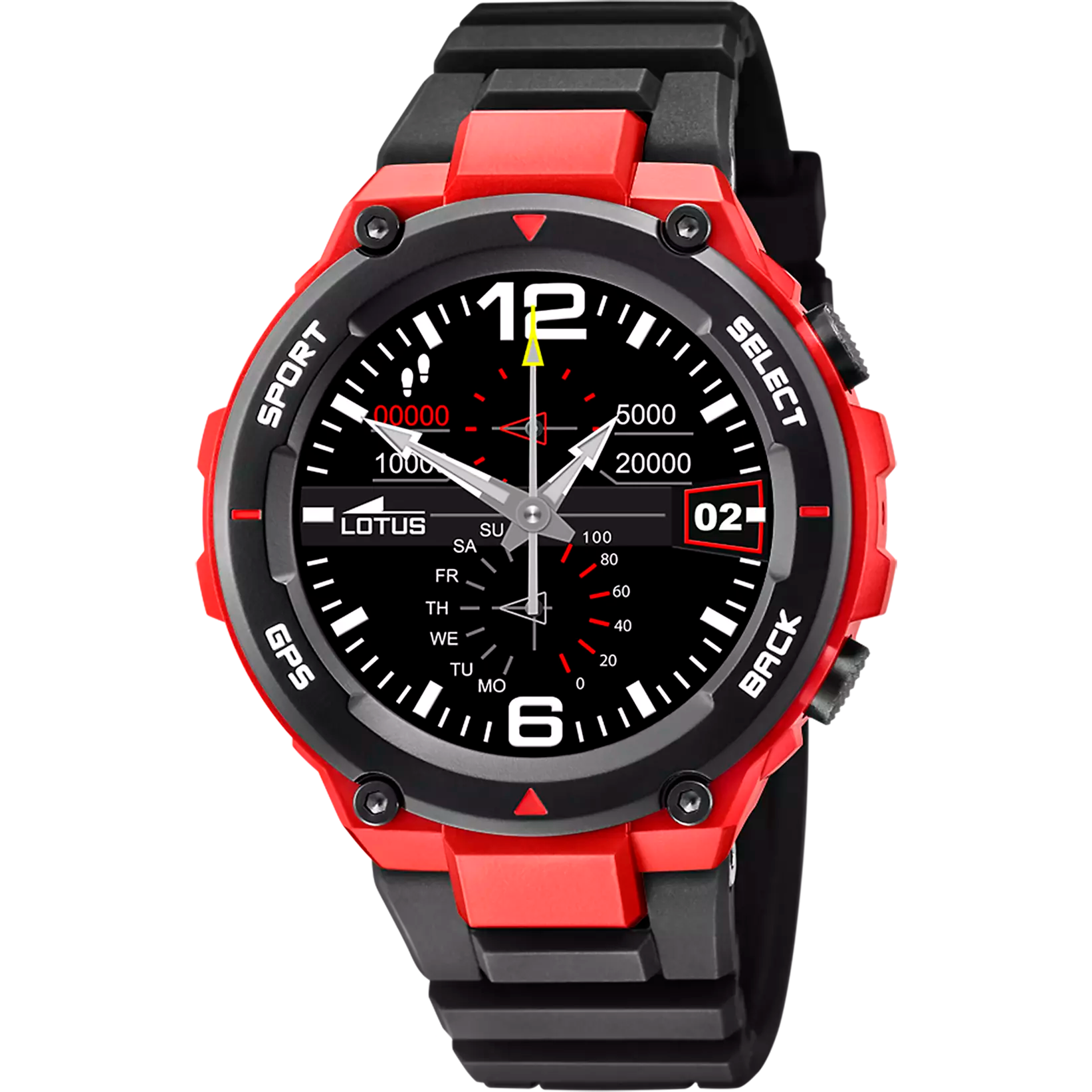 SMARTWATCH LOTUS SMARTIME 50024/1 CON CINTURINO IN GOMMA, GPS, UOMO
