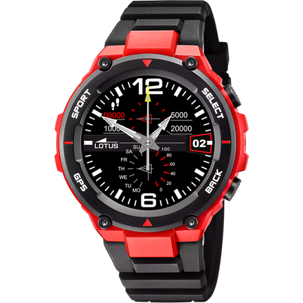 SMARTWATCH LOTUS SMARTIME 50024/1 CON CINTURINO IN GOMMA, GPS, UOMO
