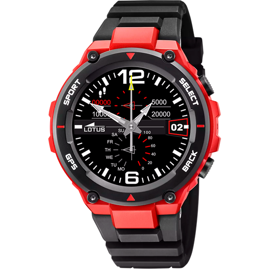 SMARTWATCH LOTUS SMARTIME 50024/1 CON CINTURINO IN GOMMA, GPS, UOMO