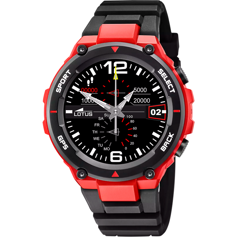 SMARTWATCH LOTUS SMARTIME 50024/1 CON CINTURINO IN GOMMA, GPS, UOMO