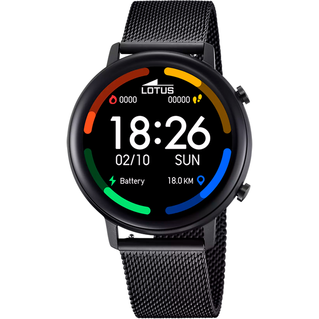 Lotus Smartime orologio unisex Smartwatch 50043/1, 180 MAH, IPS 1.3", Bluetooth