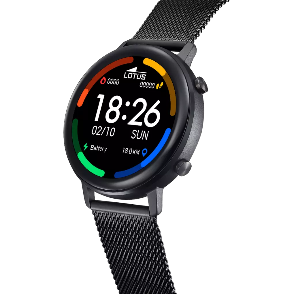 Lotus Smartime orologio unisex Smartwatch 50043/1, 180 MAH, IPS 1.3