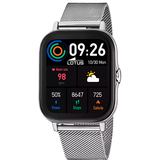 Lotus Smartime 50044/1 orologio Smartwatch touchscreen con cinturino extra