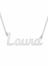 Fico Gioielli - Collana con Nome “Laura” in Argento 925