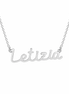 Fico Gioielli - Collana con Nome “Letizia” in Argento 925
