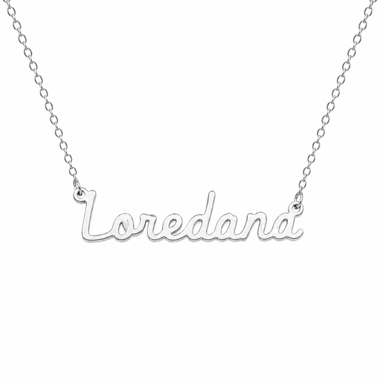 Fico Gioielli - Collana Nome "Loredana" in Argento 925