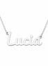 Fico Gioielli - Collana Nome “Lucia” in Argento 925