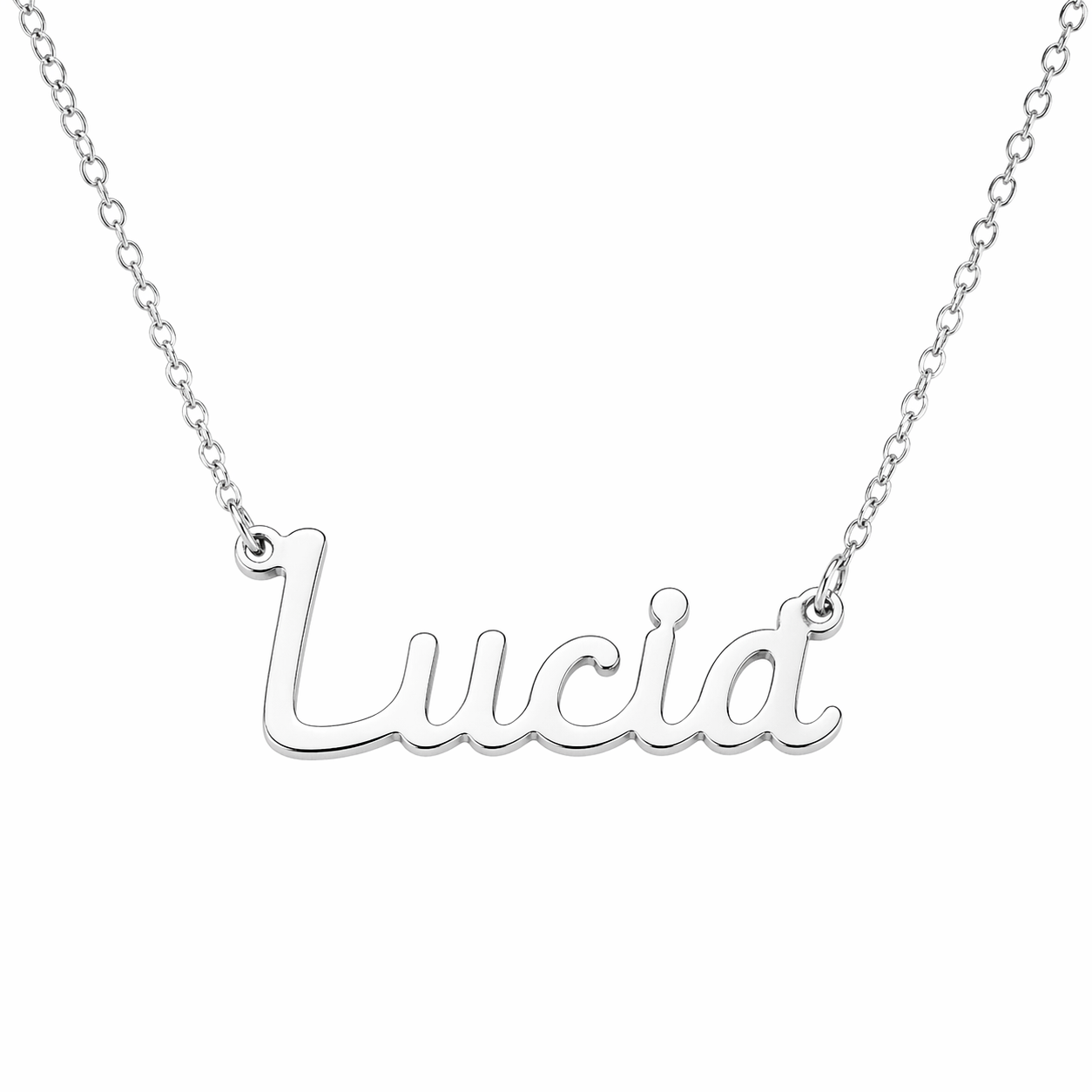 Fico Gioielli - Collana Nome “Lucia” in Argento 925