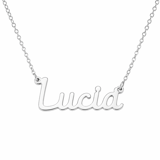 Fico Gioielli - Collana Nome “Lucia” in Argento 925
