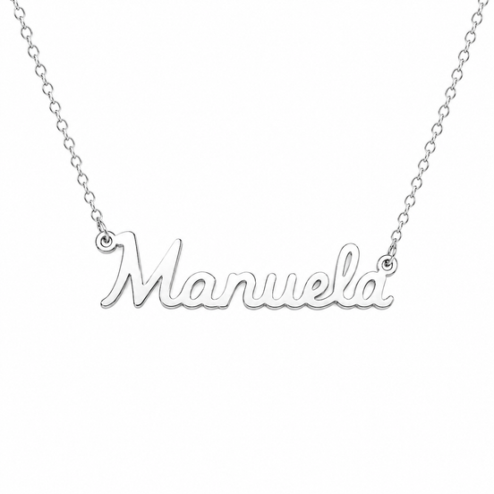 Fico Gioielli - Collana Nome "Manuela" in Argento 925