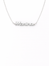 Fico Gioielli - Collana Nome “Marina” in Argento 925