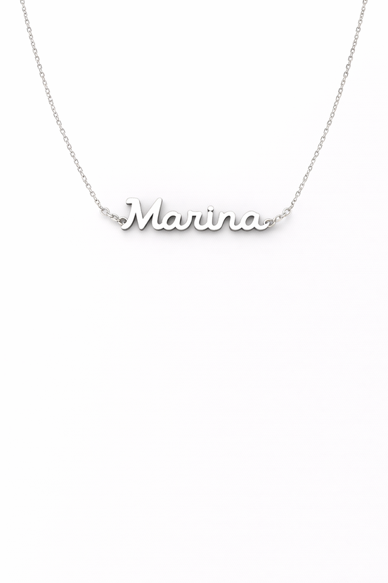 Fico Gioielli - Collana Nome “Marina” in Argento 925