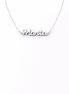 Fico Gioielli - Collana Nome “Marta” in Argento 925