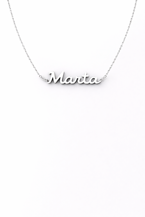 Fico Gioielli - Collana Nome “Marta” in Argento 925