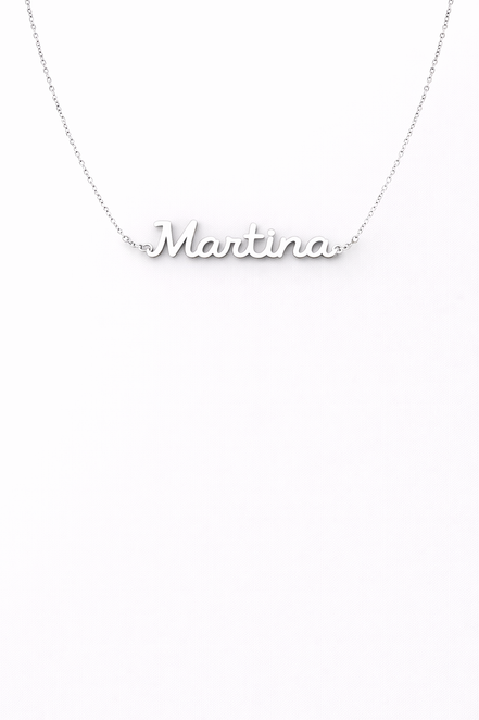 Fico Gioielli - Collana Nome “Martina” in Argento 925