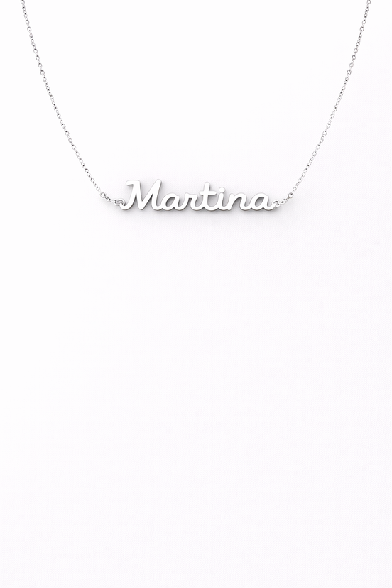 Fico Gioielli - Collana Nome “Martina” in Argento 925