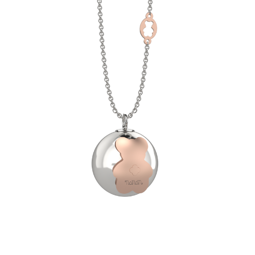 Collana Nanan con ciondolo chiama angeli Orsetto in argento NAN0088