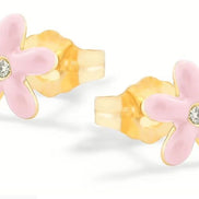 Orecchini Nanan da bambina in argento fiore NAN0495