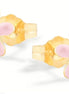 Orecchini Nanan da bambina in argento fiore NAN0495