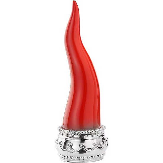 Sovrani Argenti corno rosso base argento - R 16073 1R AR
