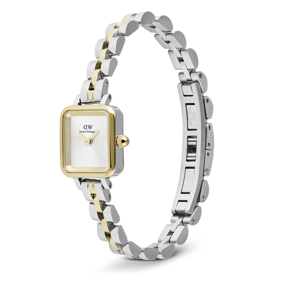 Daniel Wellington - Quadro Mini Arch 3-Link Two Tone Gold