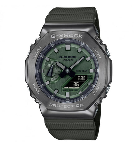 Casio - Orologio  G-Shock metal covered GM-2100B-3AER