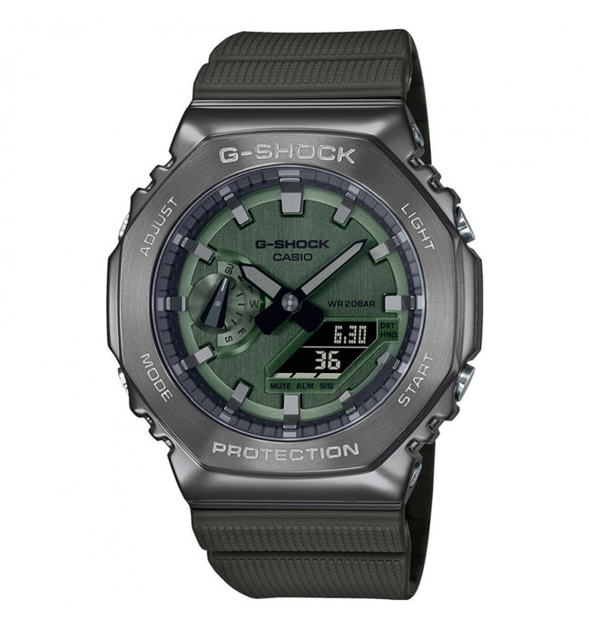 Casio - Orologio  G-Shock metal covered GM-2100B-3AER