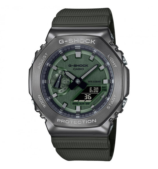 Casio - Orologio  G-Shock metal covered GM-2100B-3AER