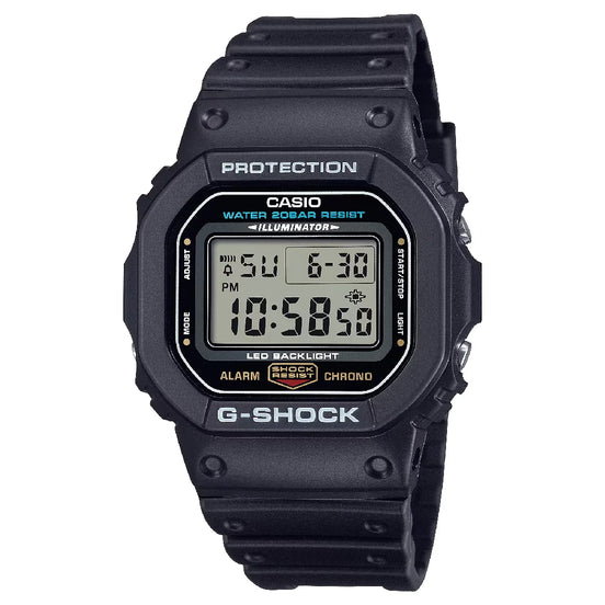 Casio - Orologio G-Shock DW-5600UE-1ER nero led bianco
