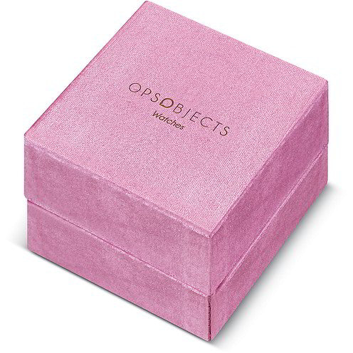 Orologio Donna Ops Acciaio dorato Colored Square Quarzo Solo Tempo OPSPW-994-3900