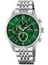 OROLOGIO FESTINA F20285/8 VERDE CON CINTURINO IN ACCIAIO, UOMO