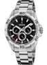 OROLOGIO FESTINA F20623/4 NERO CINGHIA ACCIAIO INOSSIDABILE 316L, UOMO