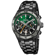 OROLOGIO FESTINA CHRONO BIKE F20673/2 VERDE CINGHIA ACCIAIO INOSSIDABILE 316L, UOMO