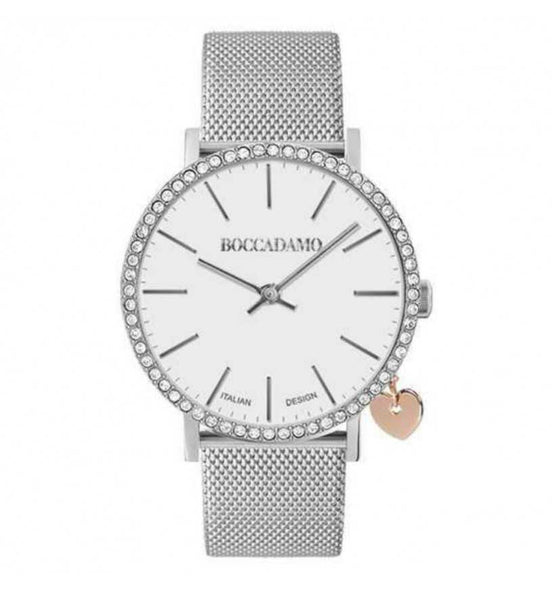 Orologio mya Boccadamo donna my019 acciaio e swarovski