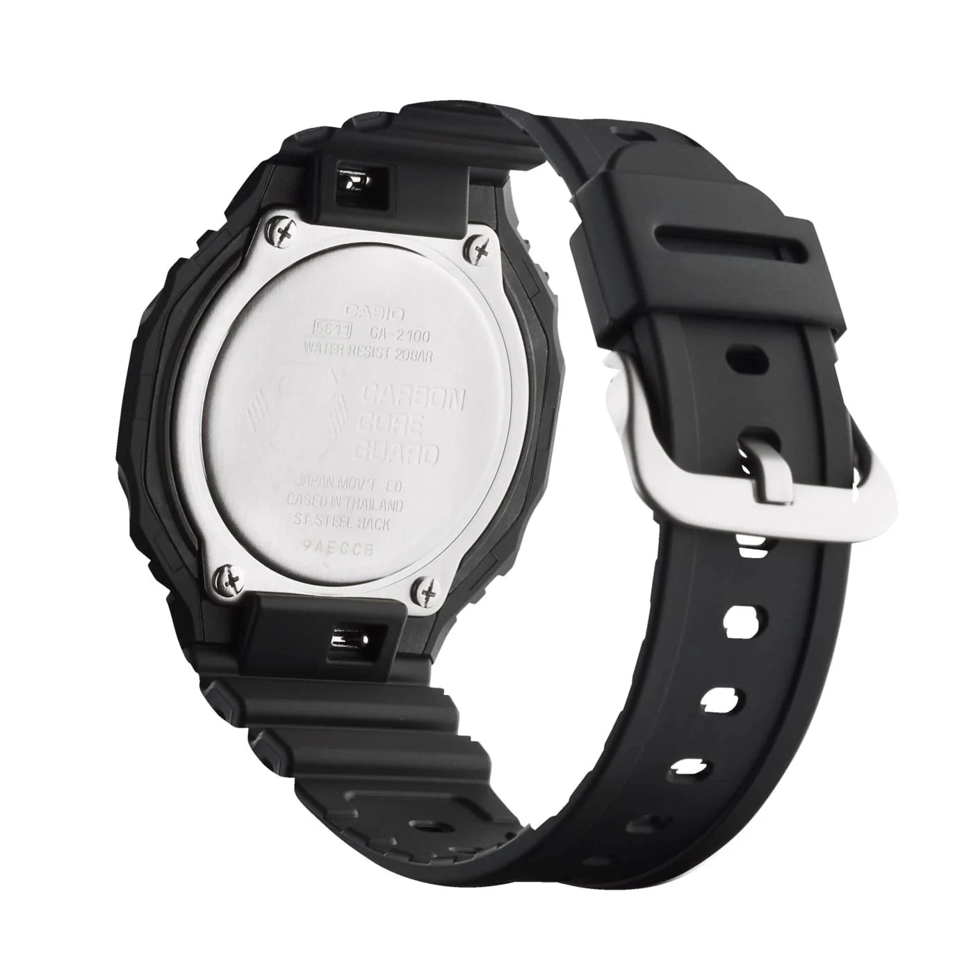 Casio - Orologio G-Shock GA-2100-1A1ER nero Stealth total black