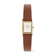 Daniel Wellington - Bound Mini Light Brown Lizard Gold