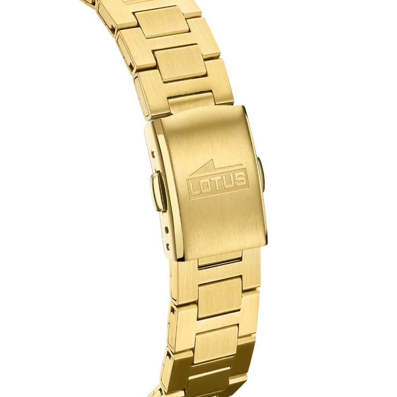 Lotus Orologio Acciaio Gold Solo Tempo Quadrante Bordeaux SKU LOT188402