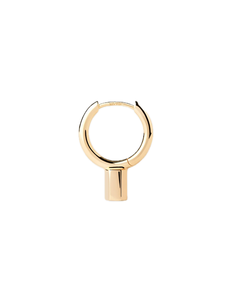 pdpaola - Orecchino a cerchio singolo Detroit