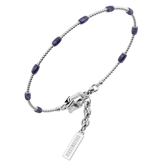 Bikkembergs - Bracciale in acciaio Pietre dure