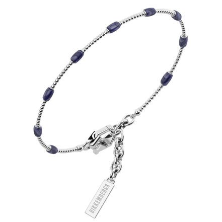 Bikkembergs - Bracciale in acciaio Pietre dure