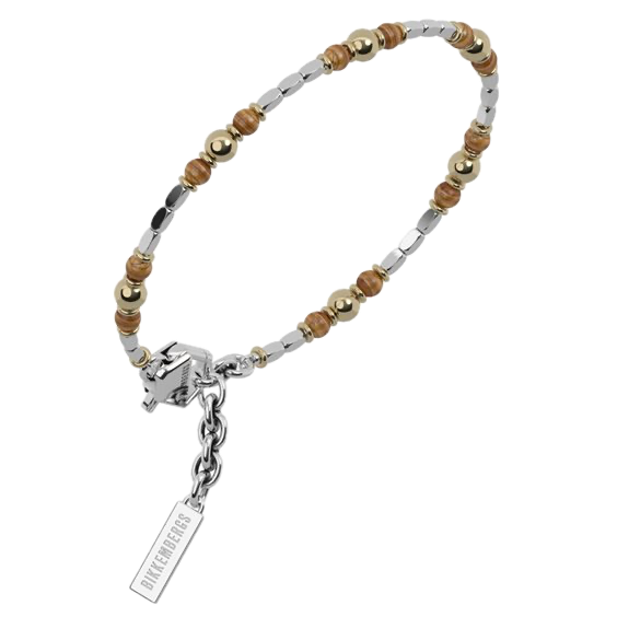 Bracciale Bikkembergs in Acciaio Occhio di tigre ECHB17