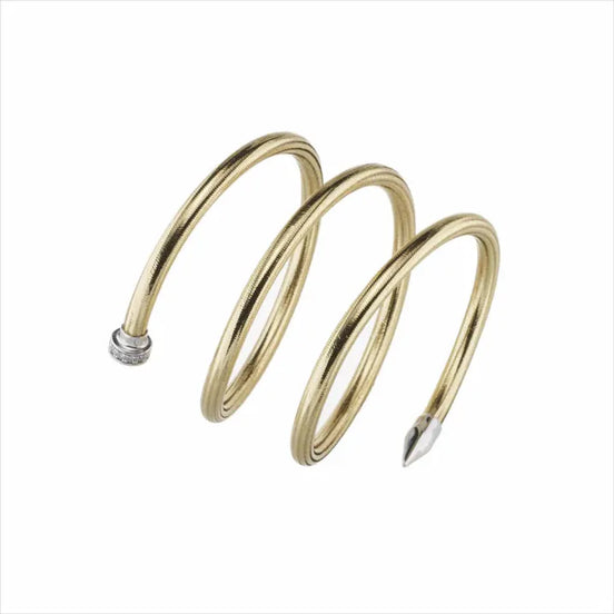 Sovrani - Pulsera Bronce J9287 Chapado Semi-rigida Modeable Lurex