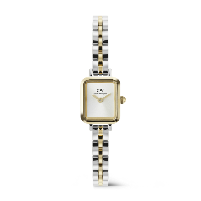 Daniel Wellington - Quadro Mini Arch 3-Link Two Tone Gold