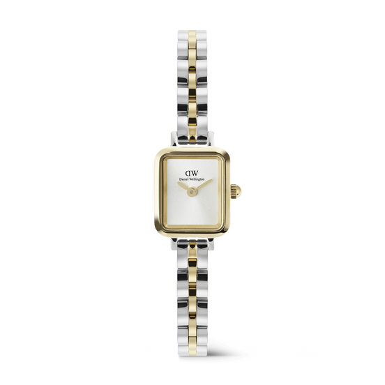 Daniel Wellington - Quadro Mini Arch 3-Link Two Tone Gold